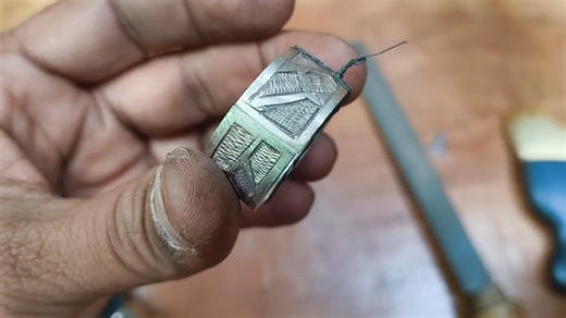 1.8K views · 14 reactions | How to Make a Hand Engraved Silver Ring | Step-by-Step Tutorial | Part - 02 #RingMaking #HandmadeJewelry #Ruby | Adamjewellery Handmade | Facebook