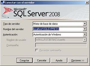 Conectar Por Primera Vez Sql Server 2008