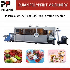 [Hot Item] Automatic Plastic Cracker Packing Box Egg Tray Forming Thermoforming Making Machine