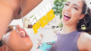 Slurpee - Rachel Rivers Piss Drinking