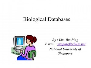 Biological Databases - SlideServe