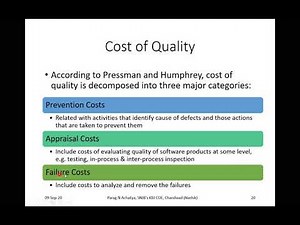 Quality Function Deployment, Taguchi Quality Loss Function, Cost of Quality
