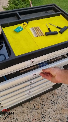 In this video i will show you how to How to use tire plug kit if you have a flat tire | Alimech