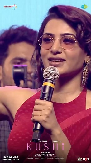 #Kushi will be delivered to you all on September 1st ❤️ #Kushi worldwide release in Telugu, Hindi, Tamil, Kannada and Malayalam 💥 @TheDeverakonda @samantharuthprabhuoffl @shivanirvana621 @heshamabdulwahab @MythriOfficial | Saregama Telugu