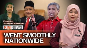 #KiniNews: Floods- SPM oral exams went smoothly, says Minister; It's not just Shahidan, says Zahid [KiniNews] Education Minister Fadhlina Sidek said the first day of the oral test for the SPM went smoothly nationwide today. She reportedly said that no SPM candidates, including those in flood-affected states, were left out from sitting for the examination. Fadhlina added that the ministry successfully completed the large-scale relocation of SPM candidates in collaboration with the security agenci