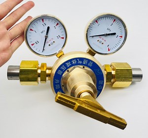 [Hot Item] High Quality Facetory Price O2 N2 Ar Gas Pressure Regulator in Brass