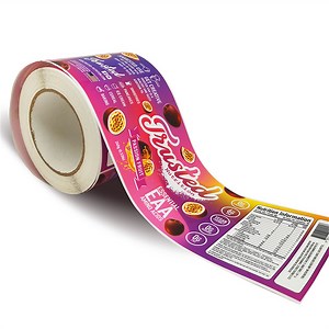 [Hot Item] Customized Static Cling Roll Adhesive Packaging Printing Logo Label