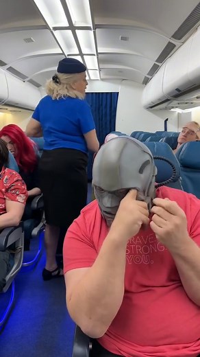 He made the flight attendant scream! 🎬 This video was produced by Network Media and Network Media Worldwide Entertainment | Las Vegas Actor Showcase