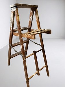 Vintage Wooden Step Ladder: Rustic Farmhouse Plant Stand Decor - Etsy Australia