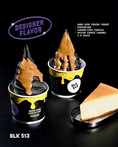 15K views | 略 Frozen Dark Side Yogurt, drenched in Spiced Cookie...