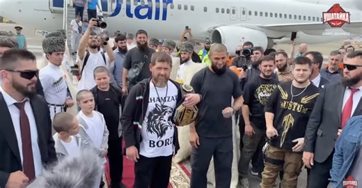 Khamzat flies to Chechnya, surrenders UFC title to revulsive Ramzan Kadyrov — ‘Belt is important for my country’