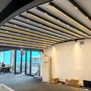 [Hot Item] Smart - Remote Retractable Roof Awning with APP/Voice Control for Lazy - Friendly Operation Retractable Roof Awning