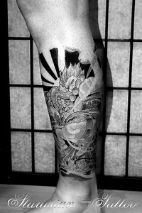 Starasian Tattoo Art - Shin Gouki Akuma Alex 