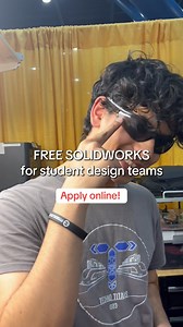 3.1M views · 48 reactions | Design. Build. Dominate.  Get FREE SOLIDWORKS for your student team — yes, free.  Thousands of teams already use it. Apply now: link in bio  #SOLIDWORKS #StudentDesign #EngineeringStudents #CompetitionReady | SOLIDWORKS Education | Facebook