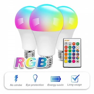 [Hot Item] A60 Smart Rgbcw LED Bulb Tuya for Bluetooth E26/E27 9-15W Dimmable Color Changing Light WiFi Supports Alexa Google Smart Life Ap