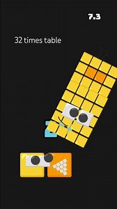 numberblocks 32 times table