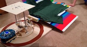 A garment transporter made with Arduino Robot | Arduino Blog