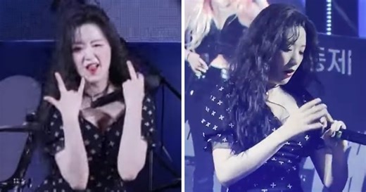 (G)I-DLE's Shuhua Accidentally Gives Fans The Middle Finger And Her Reaction Is Hilarious
