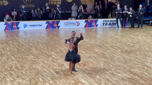 Armen Tsaturyan & Dominika Bergmannova - Cha Cha Basic WDSF Russian National Championship 2023 Panache Star Productions #panachestarvideo #dancers #dancesport | Panache Star Productions