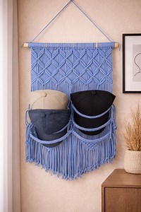 Baseball Hat Rack, Macrame Hat Hanger, Gift for Him, Hat Rack Macrame, Hat Holder, Baseball Cap Holder, Fathers Day Gift, Dad Hat Storage - Etsy Canada
