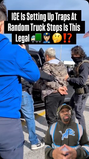 2.9K views · 12K reactions | ICE Is Setting Up Traps At Random Truck...