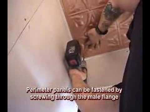 Tin Ceilings - SnapLock (Part 1)