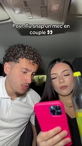 POV : Tu snap un mec en couple 👀