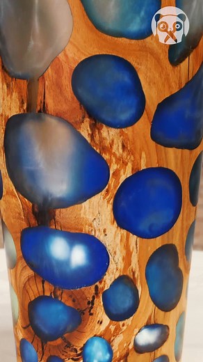 Filling A Log With Epoxy | Crafty Panda