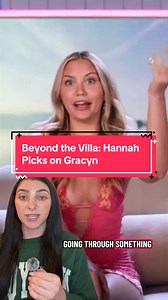 Hannah continues showing her true colors on #BeyondTheVilla, from making fun of Gracyn’s outfit to making fun of the way she speaks. I’m ready for #LoveIslandUSA S8 and hope the next cast is a lot more fun to watch.