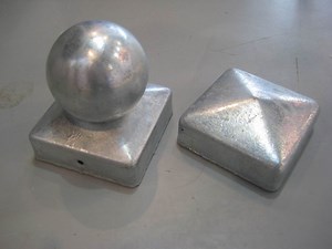 [Hot Item] Round Metal Fence Post End Caps