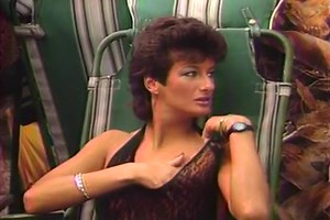 MILF Sharon Mitchell Rubs Her Hot Pussy