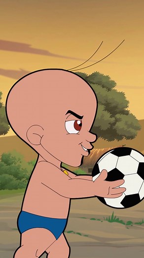Football fever in Dholakpur! #ChhotaBheemReels #ChhotaBheem #Cartoon #Kids | Chhota Bheem