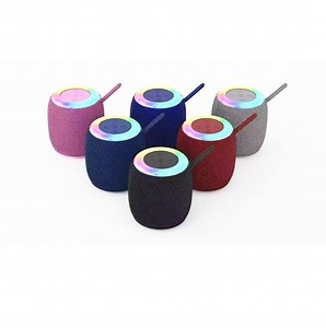 [Hot Item] Red Easy Pairing Wide Compatible RGB Light Wireless Bluetooth Speaker