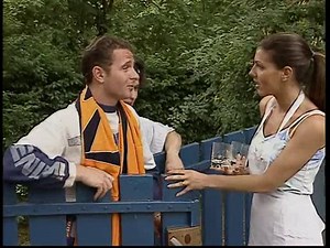 Karen Lancaume threesome outdoors