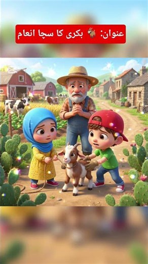 The Honest Children and the Lost Goat | Urdu Story | Moral Story for Kids | AJ Stories