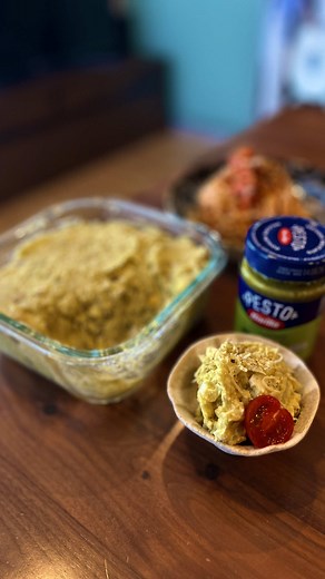 ポテトサラダ ジェノベーゼ混ぜる作り方（簡単レシピ）