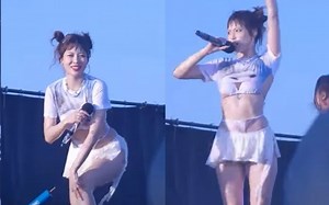 HyunA puts on an electrifying performance at the 'Water Bomb Festival Japan 2023' in Nagoya