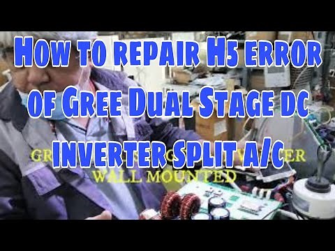 #H5 ERROR CODE #Gree dc inverter unit. Wall mounted