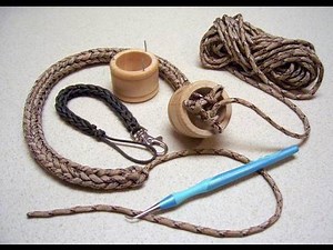 Paracord and a knitting spool