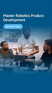 The future of robotics design is here. Explore the 3DEXPERIENCE® platform for smarter, faster development. Get the eBook. | Dassault Systèmes | Facebook