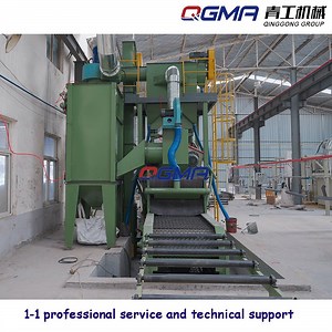[Hot Item] Motor Enclosure Wire Besh Belt Shot Blasting Machine with Good Price