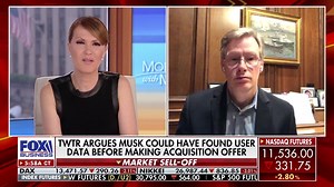 8.5K views · 492 reactions | Evercore Senior Managing Director and 'Nothing But Net' author Mark Mahaney responds to Twitter's claim that Elon Musk could have obtained user data before his controversial purchase. | Mornings with Maria | Facebook