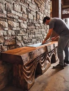107K views · 2.4K reactions | Stunning rustic console table癩 #InteriorDesign #rustic #vqnu #entrance #consoletable | VQNU | Facebook