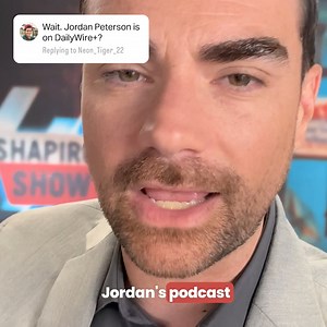Let's talk about the incredible library of Jordan Peterson content on DailyWire . We've got a series on Exodus, another on the Museum of the Bible, one on marriage, one on having a vision for your life, and the list goes on. Plus, every episode of The Jordan B. Peterson Podcast has a special members-only segment just for DailyWire subscribers. I can't even count how many times I've heard people say that Jordan Peterson has changed their lives. He's genuinely a force for good, which is why we've 