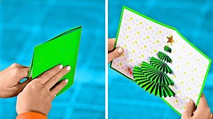 How to make easy holiday cards. 💌 | 5-Minute Crafts Teens