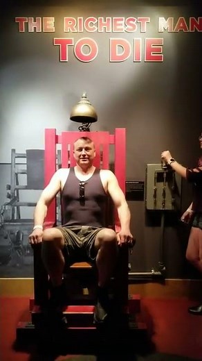 Live execution the electric chair