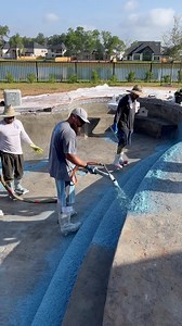 634K views · 5.5K reactions | INSANELY SATISFYING Pool Plaster Application! The final result is amazing! #poolcontractor #subcontractor #poolplaster #plastering #plaster | JR Pool Plastering&Tx Gunite | Facebook