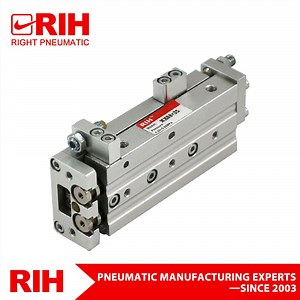 [Hot Item] Air Slide Table Guide Cylinder Pneumatic Mxs Series Precision Guided Ball Type Dual Rod Cylinder