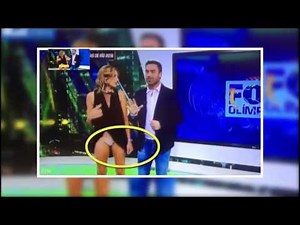 Oops News presenter accidentally flashes in live TV wardrobe malfunction