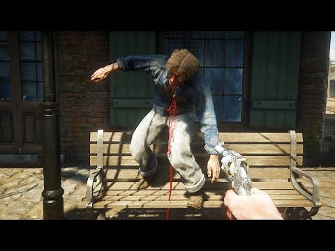 Red Dead Redemption 2 - Slow Motion Brutal Kills Vol.27 (PC 60FPS)